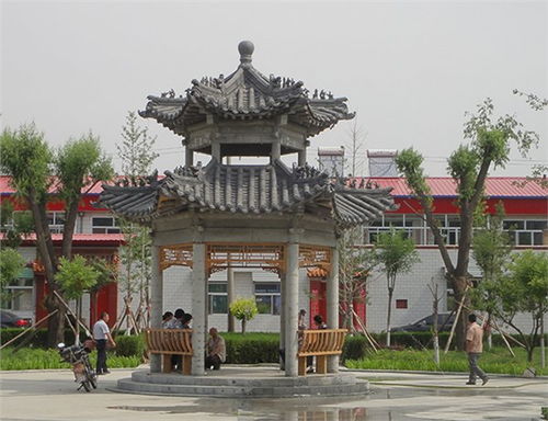 古建亭子廠家 邵瑜古建 唐縣卲瑜古建園林加工廠 主要承攬項目有 各種大型噴泉 假山工程 仿